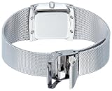 Image of Skagen Ladies Watch 608SSSB with Silver Stainless Steel Bracelet and Black Dial