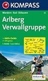 book cover Arlberg, Verwallgruppe: Wandern / Rad / Skitouren. GPS-genau. 1:50.000 - Author