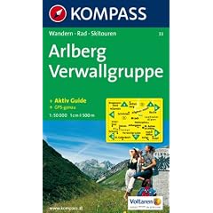 Arlberg, Verwallgruppe: Wandern / Rad / Skitouren. GPS-genau. 1:50.000