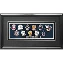 Frameworth Boston Bruins Framed 5x15 Mini Jersey Evolution Print