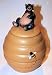 Bear Honey Bee Honey Jar Yellow Bee Hive Cute