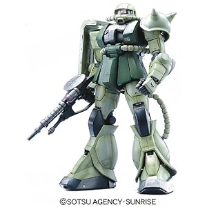Gundam PG MS-06F Zaku II (Green) Scale 1/60