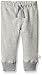 Burt's Bees Baby Baby Sweatpants, Knit Jogger Pants, 100% Organic Cotton, Heather Grey Loose Pique, 12 Months