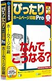 ぴったりホームページ印刷 Pro (説明扉付きスリムパッケージ版)