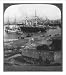 Historic Print (L): Modern shipping in the ancient Athenian harbor at Piraeus, Greece
