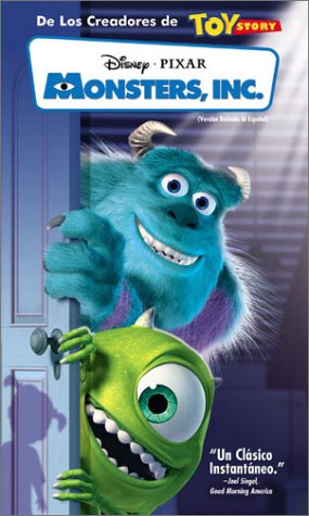 Childrens Toyshop  VHS : Monstruos, Inc. (Monsters, Inc.)