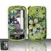 Rubberized Hawaiian Flower Snap on Design Case Hard Case Skin Cover Faceplate for Sprint Samsung Galaxy S Epic 4 4g