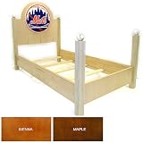 Sports Furniture New York Mets Full Bed (Natural)
