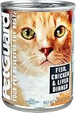 Pet Guard Fish, Chicken & Liver Food for Cats, 13.2-Ounce Cans (Pack of 12)