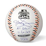 Grady Sizemore Autographed 2007 MLB All-Star Game Baseball with All-Star 07/10/07 Inscription