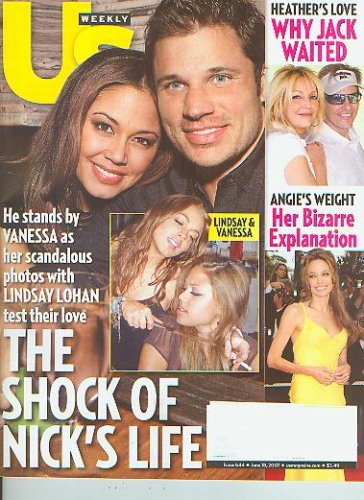 US Weekly June 18 2007 - Lindsay Lohan, Vanessa Minnillo, Paris HIlton, Angelina Jolie (Issue 644)