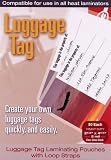 50 Pk. Luggage tags w/loops