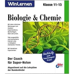 Biologie & Chemie, Klasse 11-13, 1 CD-ROM Der Coach f�r Super-Noten. Abgestimmt auf die Lehrpl�ne der Bundesl�nder. F�r Windows 95/98/ME/XP