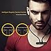 Bluetooth Headset [Magnetic Design] Bluetooth Headphone Sweatproof In-ear Sport Headphone with Noise Reducing Tech Compatible with iPhone Android & Other Bluetooth Devices