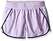 adidas Big Girls' Knit Short 3 Inseam, Purple Glow/Raw Purple, Medium/10-12