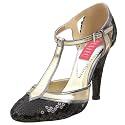Bordello By Pleaser Women's Cabaret-01 T Strap Pump