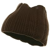 New Rasta Knit Head Band - Brown W12S27C
