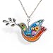 Turquoise Peace Dove Necklace