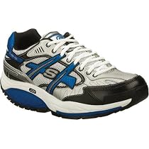 Skechers Men's Kinetix Masterson Running Shoes,Silver/Royal,12 M US