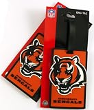 Cincinnati Bengals Two Pack Soft Laser Bag Tag