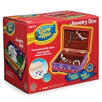 Works of Ahhh... Wooden Jewelry Box Painting Kit