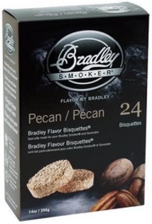 Bradley Smoker Pecan Bisquettes 24-Pack