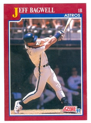 Jeff Bagwell baseball card 1991 Score Traded #96T (Houston Astros rookie card)