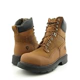 Ariat Mens 8 'Bracket Armour Steel Toe Work Boots - Aged Bark by Ariat
