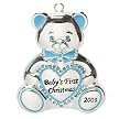 - Bl Baby's First X-mas Teddy Bear Boy
