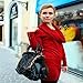 Korean Style Women's Black With Glitter Sequins Shoulder Bag Handbag