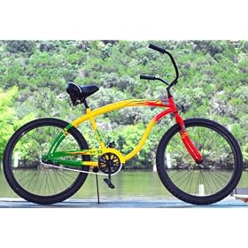 Americas Bike Company Rasta Irie Adult Cruiser Bike