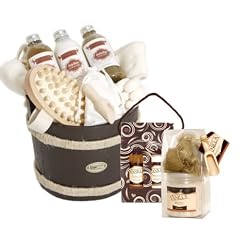 Schoko-Vanille Tr�ume - Das 14-teilige Tropical Verw�hn Badeset Geschenkset von BRUBAKER