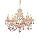Crystorama Lighting 4507-CM 6 Light Paris Flea Market Chandelier
