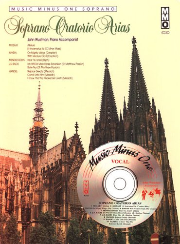 Music Minus One Soprano: Oratorio Arias for Soprano (Book & CD)