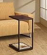 Coaster Home Furnishings 901007 Rectangular Snack Table, Dark Brown