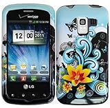 Yellow Lily Hard Case Cover for LG Enlighten VS700