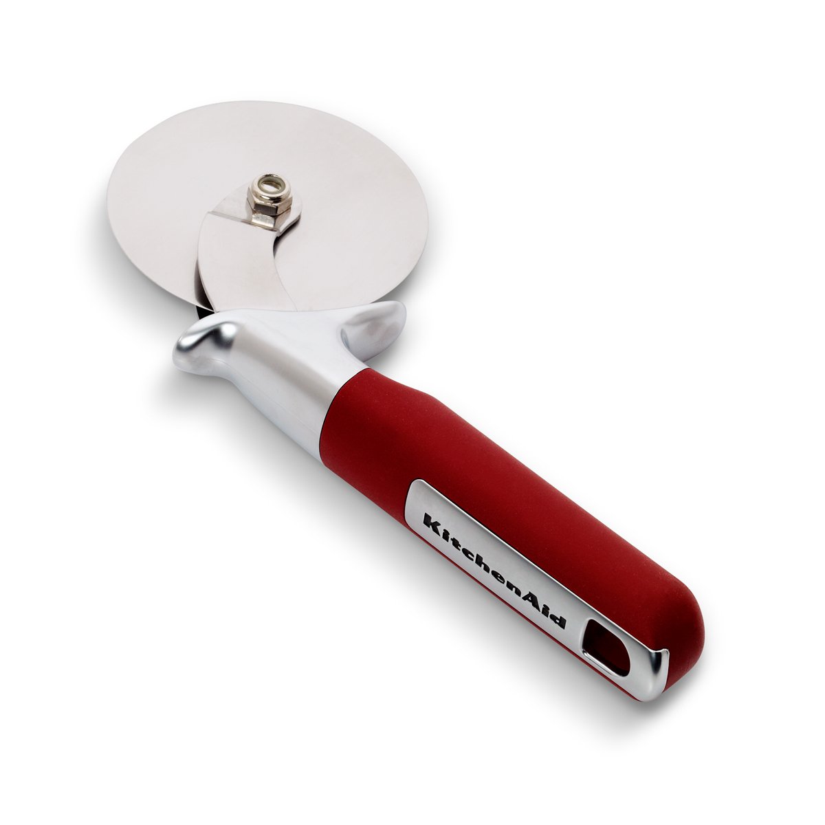 KitchenAid Pizzaschneider Edelstahl Pizzaroller Pizzamesser Pizzateiler