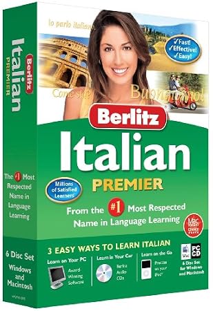 Berlitz Learn Italian Premier (PC/Mac) (6 CD Set - Windows & Macintosh)
