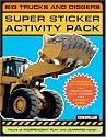 Big Trucks and Diggers Super Sticker Activity Pack (Caterpillar)