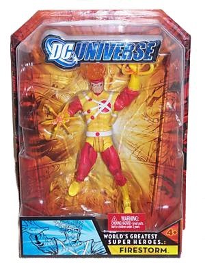 DC Universe Worlds Greatest Super Heroes Firestorm with Stand DC Universe Worlds Greatest Super Heroes Firestorm with Stand