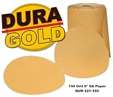 150 Grit DURA-GOLD 6 PSA Disc DA Sander Sandpaper Roll