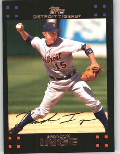 2007 Topps #28 Brandon Inge - Detroit Tigers (Baseball Cards)