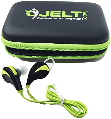 Sports Bluetooth Wireless Headphones - Stereo Headset handsfree, water resistant sweatproof speakers earphone mic noise cancelling features small design secure fit earpiece, compatible with iPhone 6,iPad, android devices best for fitness, running, for car