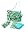 Hoodies Garden Lime/Teal