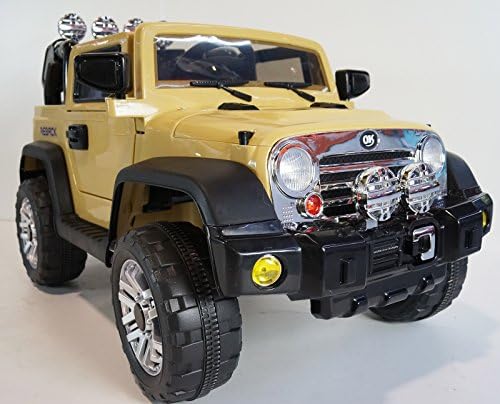 New Jeep Jj 4x4 Style 12v battery, 2 Motors, Mp3, Remote control ,Power Ride on Toy.