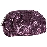 Felix Rey Ava Small Sequined Pouch Clutch
