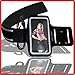 Fathers Day Gift Armband for iPhone 6 Plus by MiNE® Hands Free Apple Accessories Adjustable Sports Running Arm Band for Your Cell Phone + Black Case Smartphone Holder