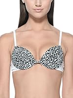 Just Cavalli Sujetador con Aros (Negro / Cielo)