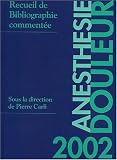 Anesth�sie-Douleur 2002