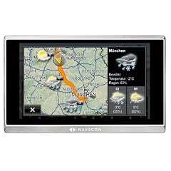 NAVIGON 8450 Live Navigationssystem (12,7cm (5 Zoll) Echtglas-Display, Europa (40 L�nder), TMC, Bluetooth, Real City 3D, NAVIGON Live Services)